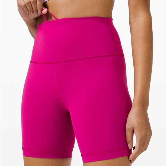 Lululemon Ripened Raspberry biker shorts - Picture 2 of 8